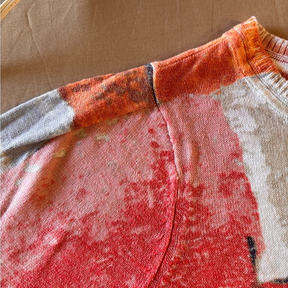 NIC+ZOE Women's Multicolor Patchwork Long Sleeve Top - Picture 5 of 8